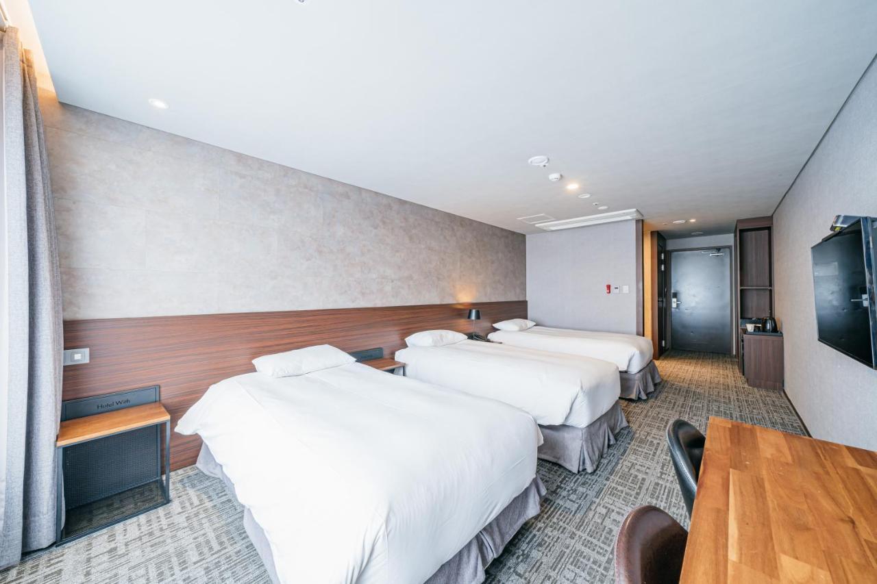 Hotel With City جيجو المظهر الخارجي الصورة